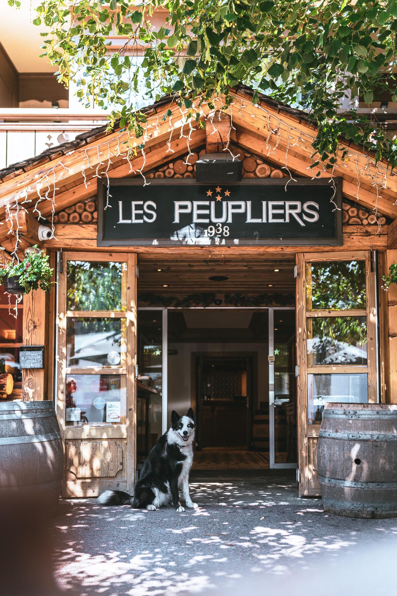 Hotel Les Peupliers Корчевел Екстериор снимка