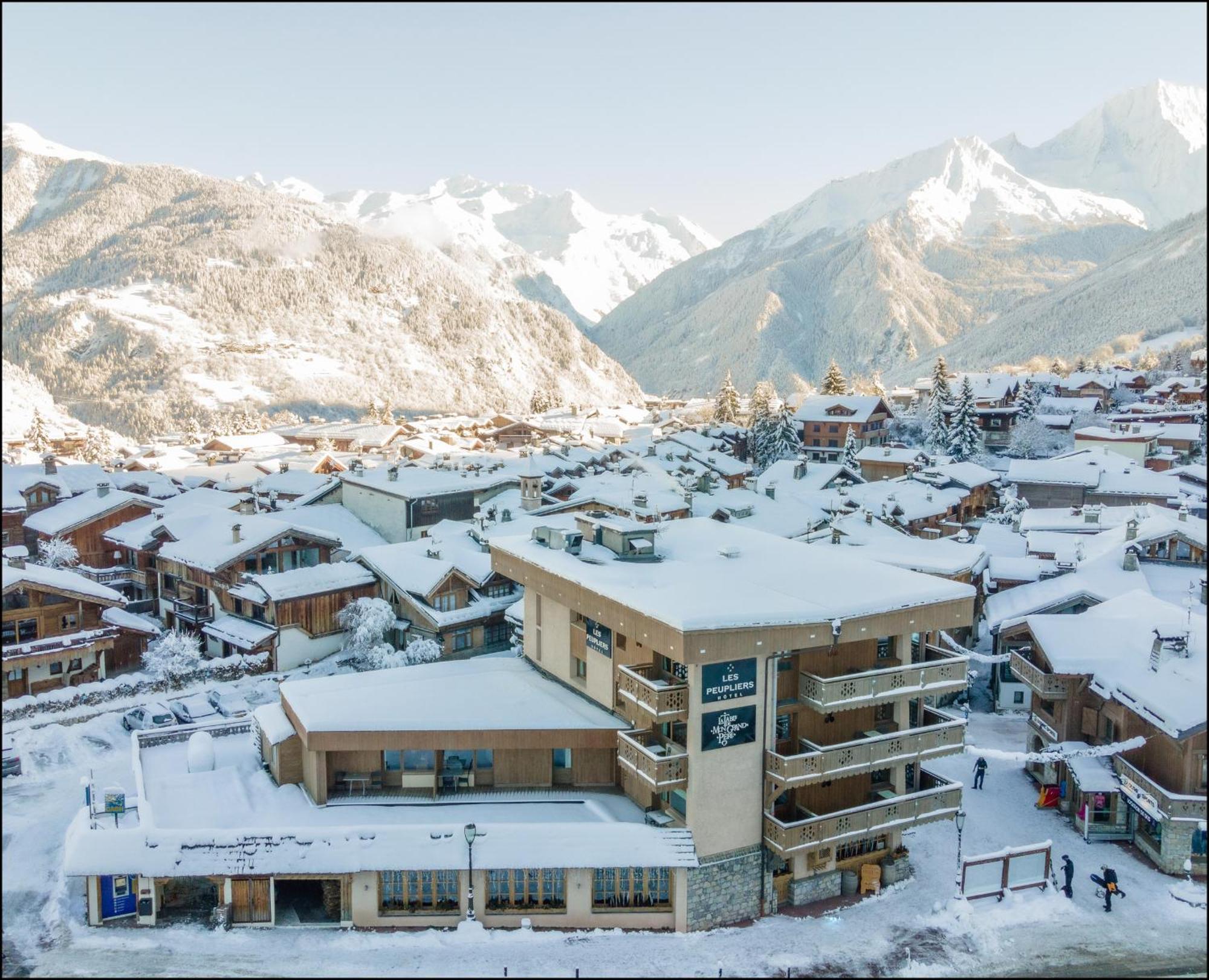 Hotel Les Peupliers Корчевел Екстериор снимка